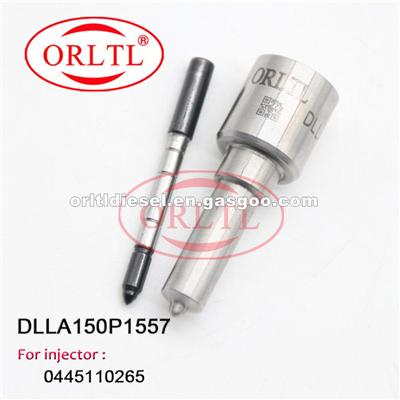 ORLTL Nozzle Assembly DLLA150P1557 (0433171960) Common Rail Injector Nozzle DLLA 150 P 1557 For Bosch 0445110265