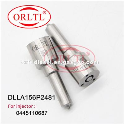 ORLTL Hot Sale Diesel Fuel Injector Nozzle DLLA156P2481 (0433172481) Injection Nozzle DLLA 156 P 2481 For Bosch 0445110687