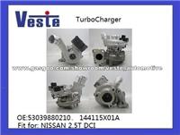 Turbocharger KKK 14411-5X01A 14411-5X01B Nissan YD25 2.5 DCI 190 2010-