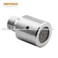 Waterproof Porous Stainless Steel Explosion-Proof Probe Housing For Fixed Industrial LPG Gas Leak Detector By HENGKO