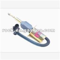 3939019 Excavator Fuel Stop Solenoid Switch Shut Off Flameout Solenoid