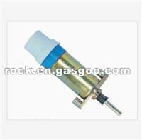 155-4653 Excavator Fuel Stop Solenoid Switch Shut Off Flameout Solenoid