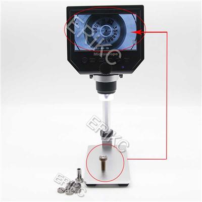 Storage Function And Industry Digital Stereo Microscope With LCD Screen, Folds ,Can Be Adsorbed On The Surface