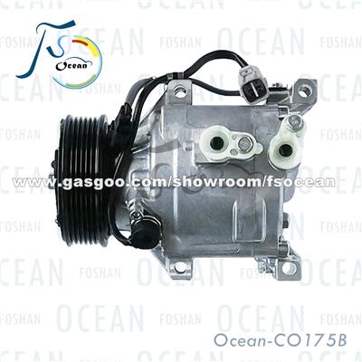 SCSA06C Air Conditioning Compressor For Toyota Corolla(E170)-1.4VVTi^1.6VVTi^1.8VVTi (2000-2007) With Sensor 88310-1A523/88320-1A491 CO175B