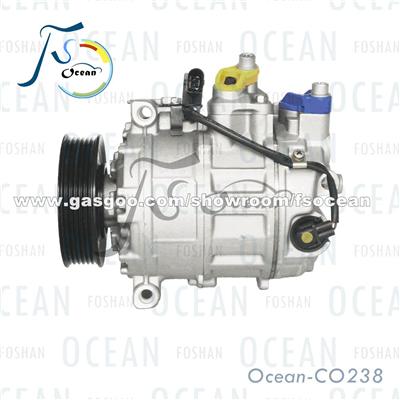 7SEU16C 8E0260805AJ Air Conditioning Compressor For Audi A4(8E,B6)-2.4 V6 30V (2000-2005) 8E0260805AJ FS-0315-0238-01 CO0238