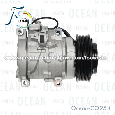 10S15C Compressor For Toyota Hilux(AN10,AN20,AN30)-2.5D-4D (2004-2015)/Hiace(H200)-2.5D-4D (2004-) 447170-9510/447220-4072 CO254