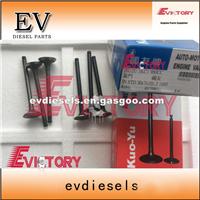 KUBOTA V2003T Valve Guide Seat Oil Seals Push Rod Tappet Valve Spring