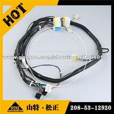 Sell PC300-7 Excavator Monitor Wiring Harness 208-53-12920(Email:Bj-012@Stszcm.Com）