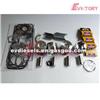 4TNV106-T Engine Rebuild Kit Piston Ring Liner Gasket Bearing Valve