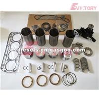 4TNV84T Engine Rebuild Kit Piston Ring Liner Gasket Bearing Valve