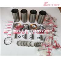 4TNE86 Engine Rebuild Kit Piston Ring Liner Gasket Bearing Valve