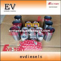 6BB1-T Engine Rebuild Kit Piston Ring Liner Gasket Bearing Valve