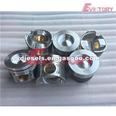 Excavator Spare Parts H06C-T Piston Connecting Rod Crankshaft