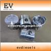 Excavator Spare Parts ED35-T Piston Connecting Rod Crankshaft