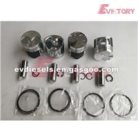 SHIBAURA N844L Piston Ring Cylinder Liner Kit