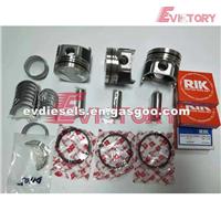 D1105 Engine Rebuild Kit Piston Ring Liner Gasket Bearing Valve
