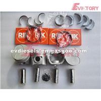 V1512 Engine Rebuild Kit Piston Ring Liner Gasket Bearing Valve