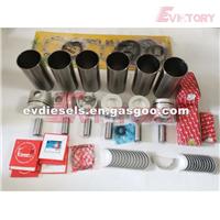 6SD1-TC Engine Rebuild Kit Piston Ring Liner Gasket Bearing Valve