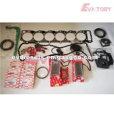 ISUZU 6HE1-T Piston Ring Cylinder Liner KitISUZU 6HE1-T Cylinder Head Gasket Full Complete Gasket Kit