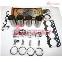 ISUZU 4KH1 Piston Ring Cylinder Liner Kit