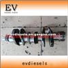 ISUZU 3AD1 Crankshaft Main Bearing For Excavator