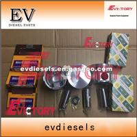 3TN66 Engine Rebuild Kit Piston Ring Liner Gasket Bearing Valve