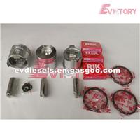 3D78E Engine Rebuild Kit Piston Ring Liner Gasket Bearing Valve