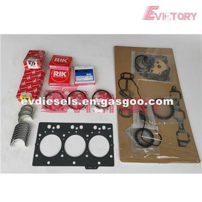 3TNE78A Engine Rebuild Kit Piston Ring Liner Gasket Bearing Valve