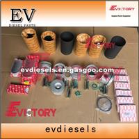 6HH1 Engine Rebuild Kit Piston Ring Liner Gasket Bearing Valve