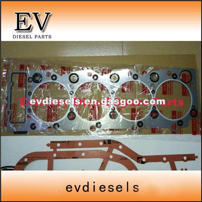 4HK1T Head Cylinder Gasket Valve Cover Gasket For Excavator