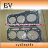 3D84-3 Head Cylinder Gasket Valve Cover Gasket For Excavator