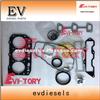 3D90 Head Cylinder Gasket Valve Cover Gasket For Excavator