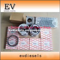 6WA1T Engine Rebuild Kit Piston Ring Liner Gasket Bearing Valve
