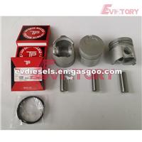 ISUZU 8PC Piston Ring Cylinder Liner Kit