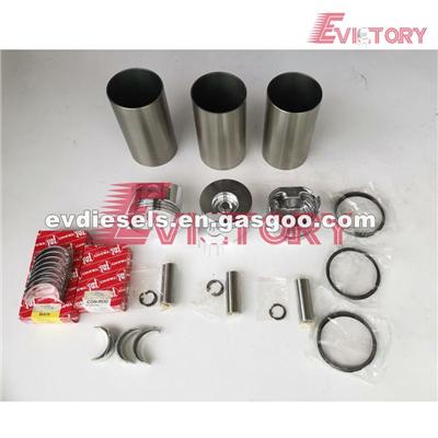 3LC1 Engine Rebuild Kit Piston Ring Liner Gasket Bearing Valve