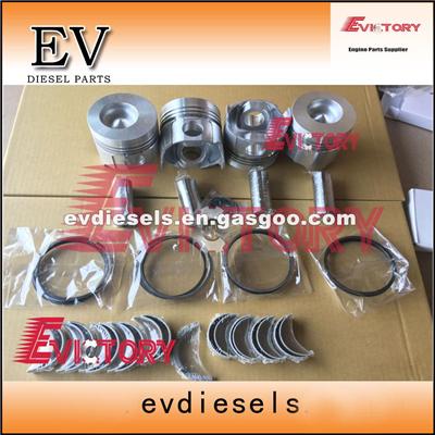 4TNV78 Engine Rebuild Kit Piston Ring Liner Gasket Bearing Valve