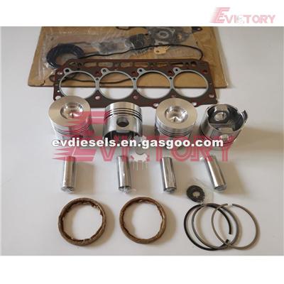 8PC Head Cylinder Gasket Valve Cover Gasket For Excavator