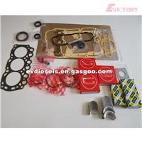 8PD Engine Rebuild Kit Piston Ring Liner Gasket Bearing Valve