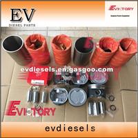 10PE1 Engine Rebuild Kit Piston Ring Liner Gasket Bearing Valve