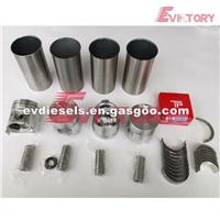 4D94LE Engine Rebuild Kit Piston Ring Liner Gasket Bearing Valve