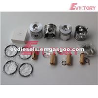 4D98E Engine Rebuild Kit Piston Ring Liner Gasket Bearing Valve
