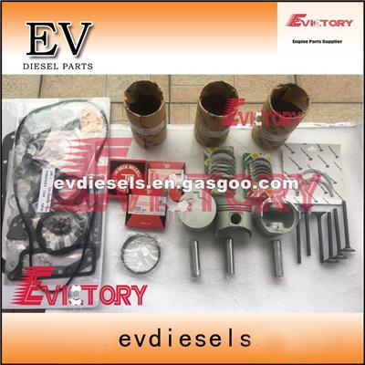 10PE Engine Rebuild Kit Piston Ring Liner Gasket Bearing Valve