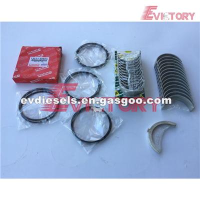 N04C Engine Rebuild Kit Piston Ring Liner Gasket Bearing Valve