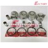 4JH Engine Rebuild Kit Piston Ring Liner Gasket Bearing Valve