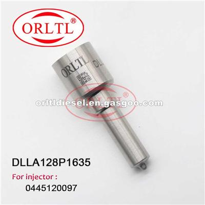 ORLTL Common Rail Injector Nozzle DLLA 128 P 1635 (0433172001) Diesel Fuel Nozzle DLLA128P1635 For Bosh 0445120097