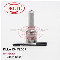 ORLTL Common Rail Nozzle DLLA 154 P 2669 (0433172669) Diesel Fuel Pump Nozzle DLLA154P2669 For Weichai 0445110999