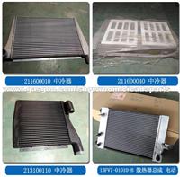 Yutong Intercooler 2131-00110 1119-01746 2116-00040 1119-00403 2116-00010 2116-00023