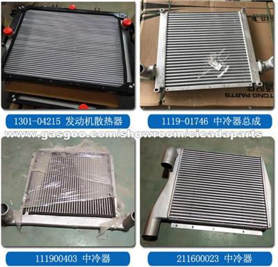 Zhongtong Bus Radiator Intercooler 6129 6117 6125