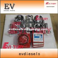 S6SD Head Cylinder Gasket Valve Cover Gasket For ExcavatorMITSUBISHI S6E Piston Ring Cylinder Liner Kit