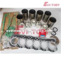 6D15 Engine Rebuild Kit Piston Ring Liner Gasket Bearing Valve